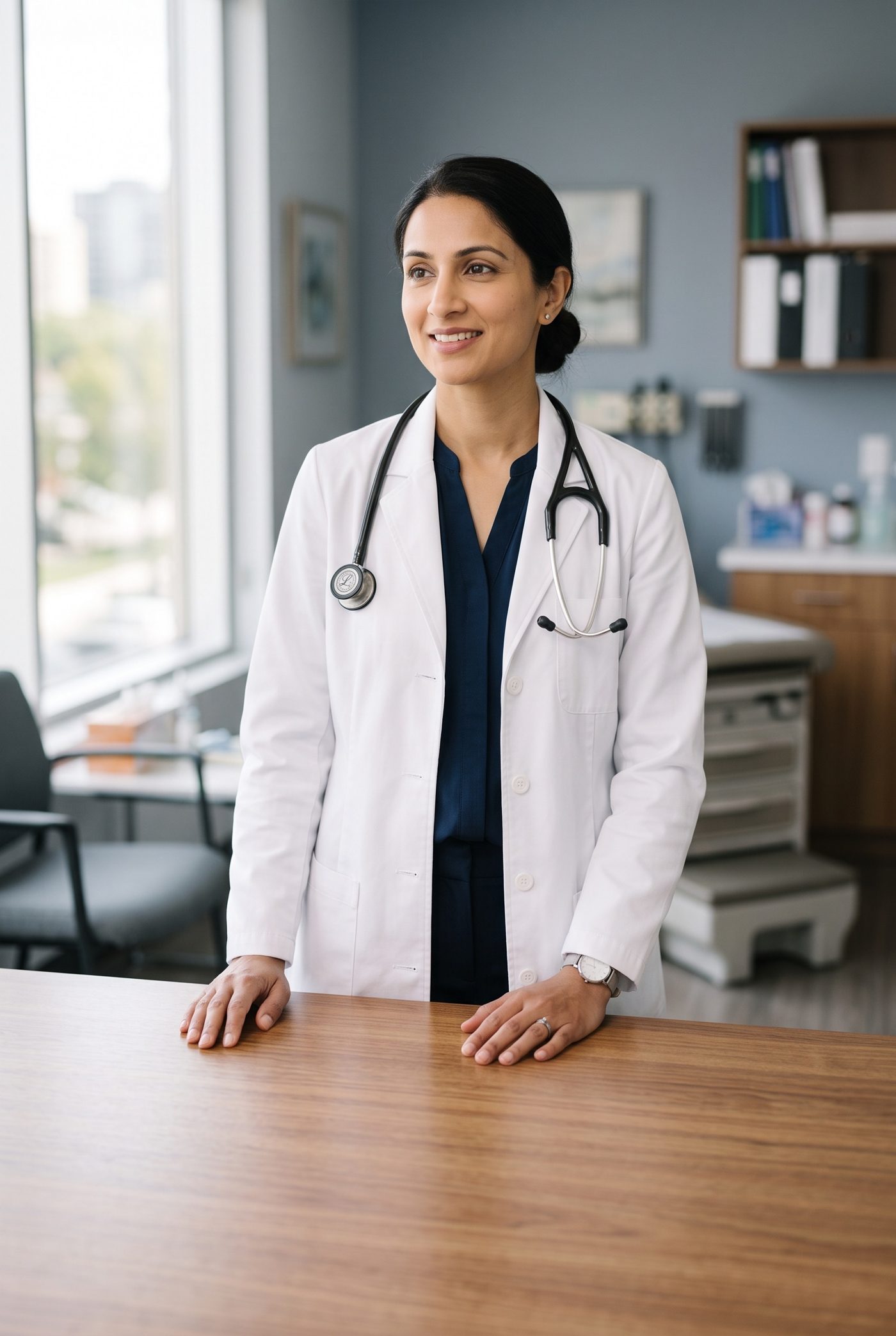 Healthcare professional at work